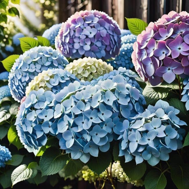 bukiet z hortensji galeria